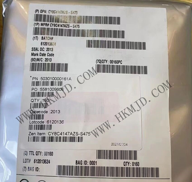 供應(yīng)32位單片機 CY8C4147AZS-S475 汽車，AEC-Q100，PSOC? 4 CY8C4100S Plus 微控制器 IC