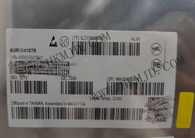 英飛凌柵極驅(qū)動(dòng)器《AUIR3241STR》高邊 Mosfet 驅(qū)動(dòng)器，用于背靠背拓?fù)浣Y(jié)構(gòu)