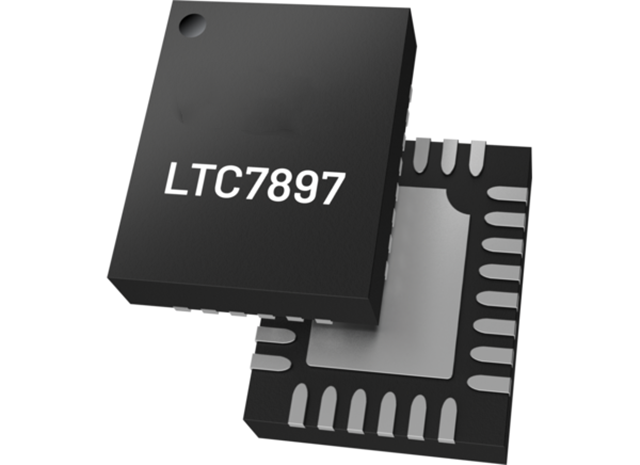 LTC7897RUFD同步降壓控制器：140V、低 IQ、開關(guān)頻率100kHz ~ 2.5MHz