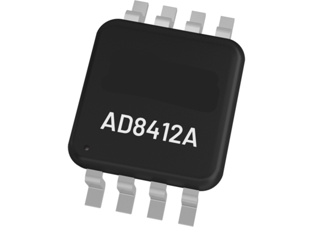 AD8412ABRMZ電流檢測放大器：1.8MHz 高帶寬、?2V 至 50V 寬輸入電壓范圍