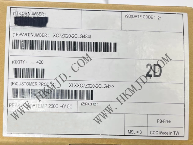 供應賽靈思XC7Z020-2CLG484I：高性能SoC FPGA芯片，集成雙核ARM Cortex-A9