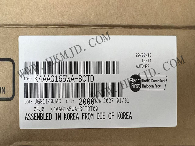 K4AAG165WA-BCTD